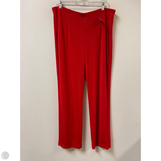 Pants Other By Chicos In Red, Size: 16