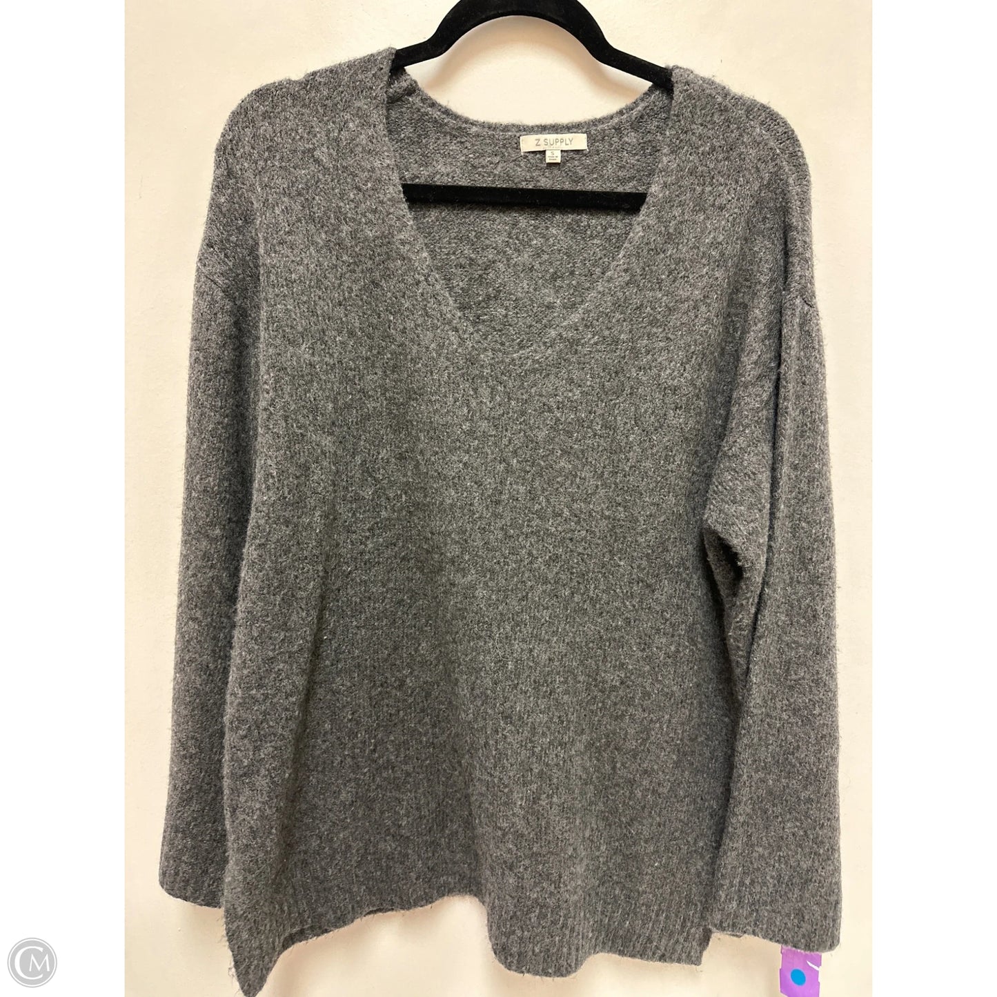 Sweater By Z Supply In Grey, Size: S