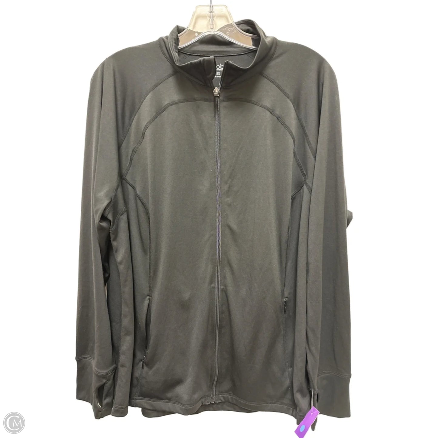 Athletic Jacket By Ideology In Black, Size: 2x