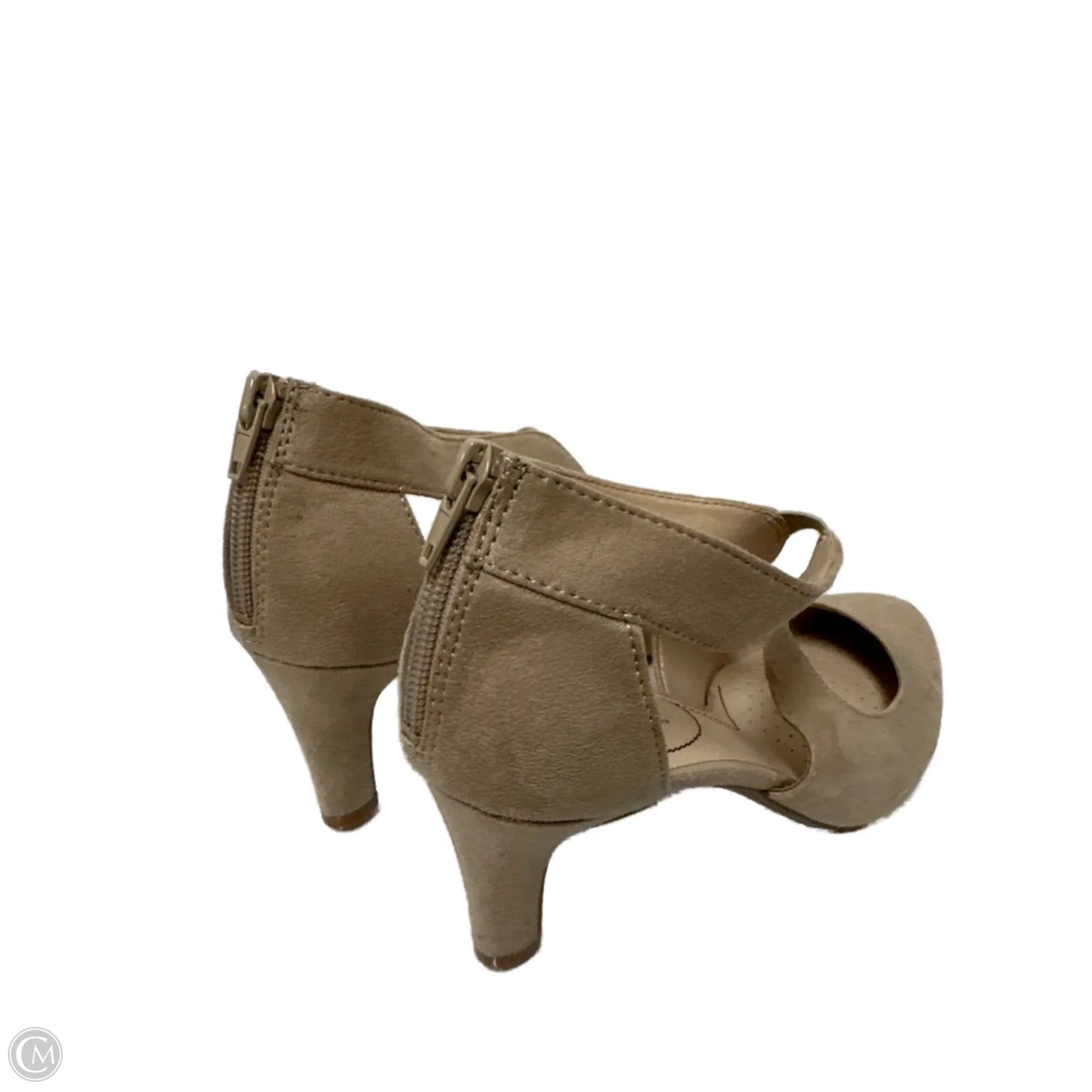 Shoes Heels Block By Life Stride In Cream, Size: 9
