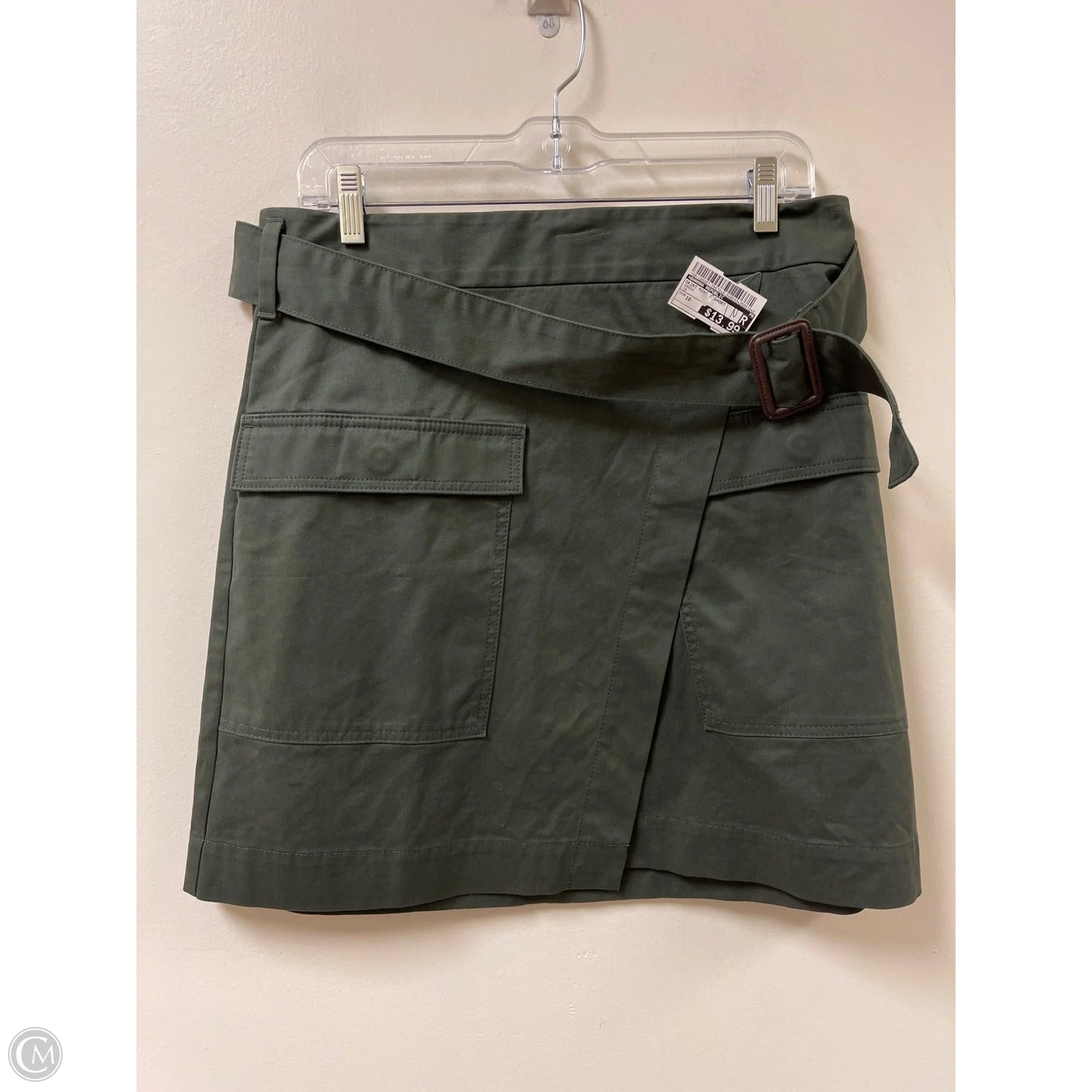 Skirt Mini & Short By Banana Republic In Green, Size: 10