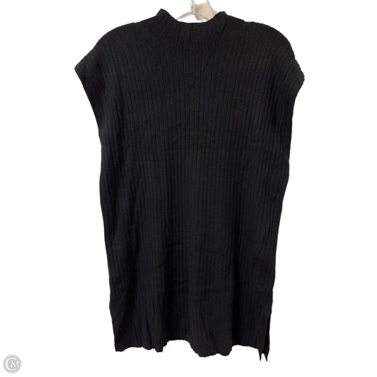 Sweater Short Sleeve By Clothes Mentor In Black, Size: Xl