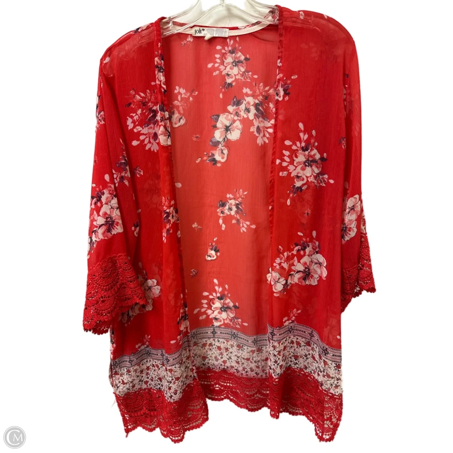 Kimono By Jolt In Red, Size: M