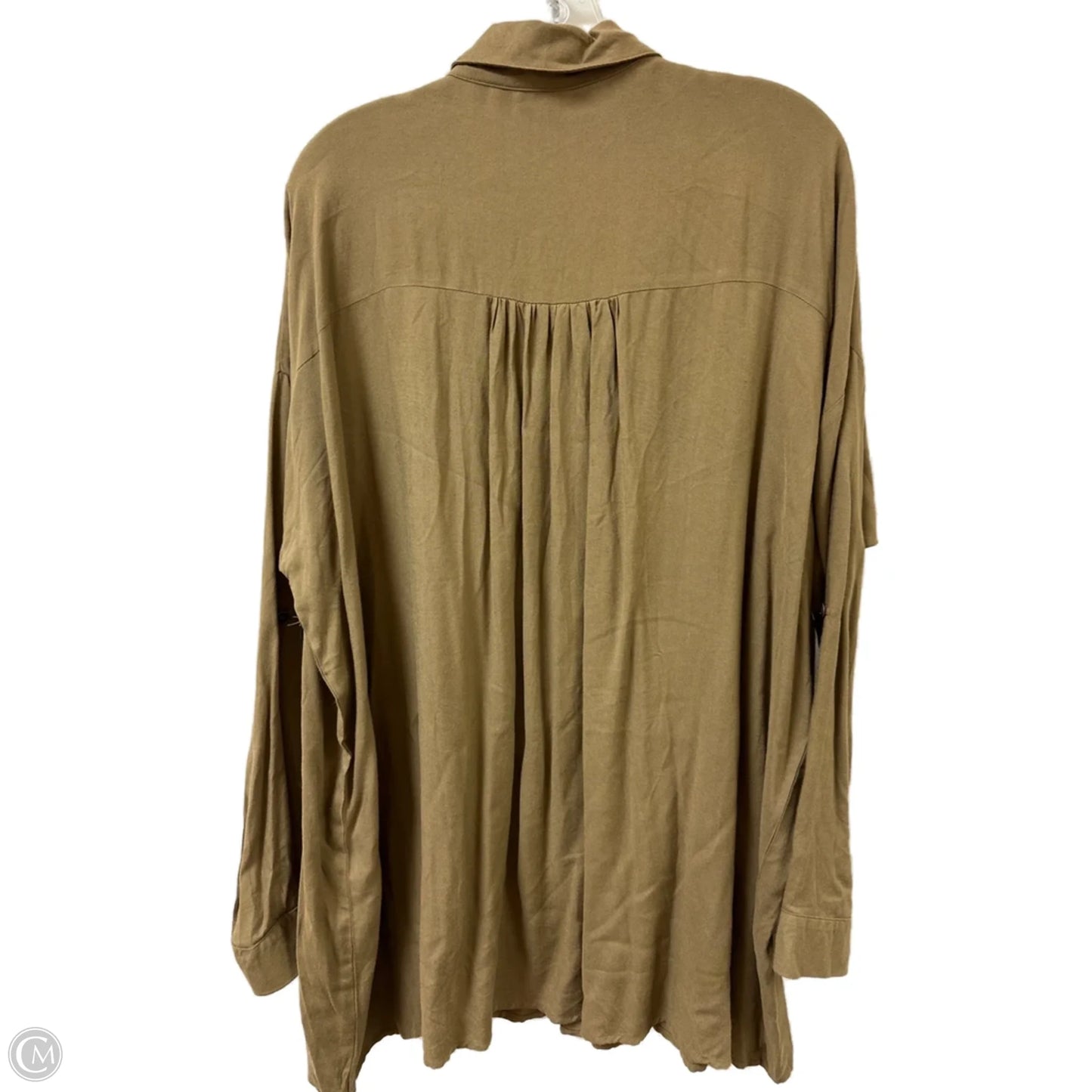 Tunic Long Sleeve By Twenty Second In Green, Size: M