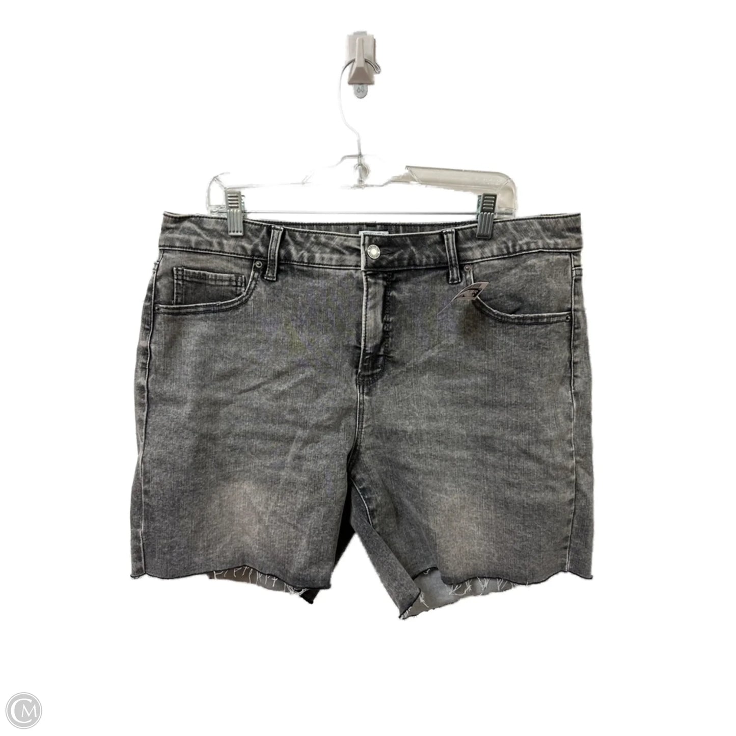 Shorts By Time And Tru In Grey Denim, Size: 16