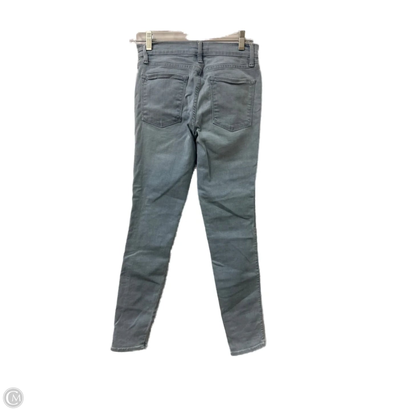 Jeans Skinny By Frame In Blue Denim, Size: 6