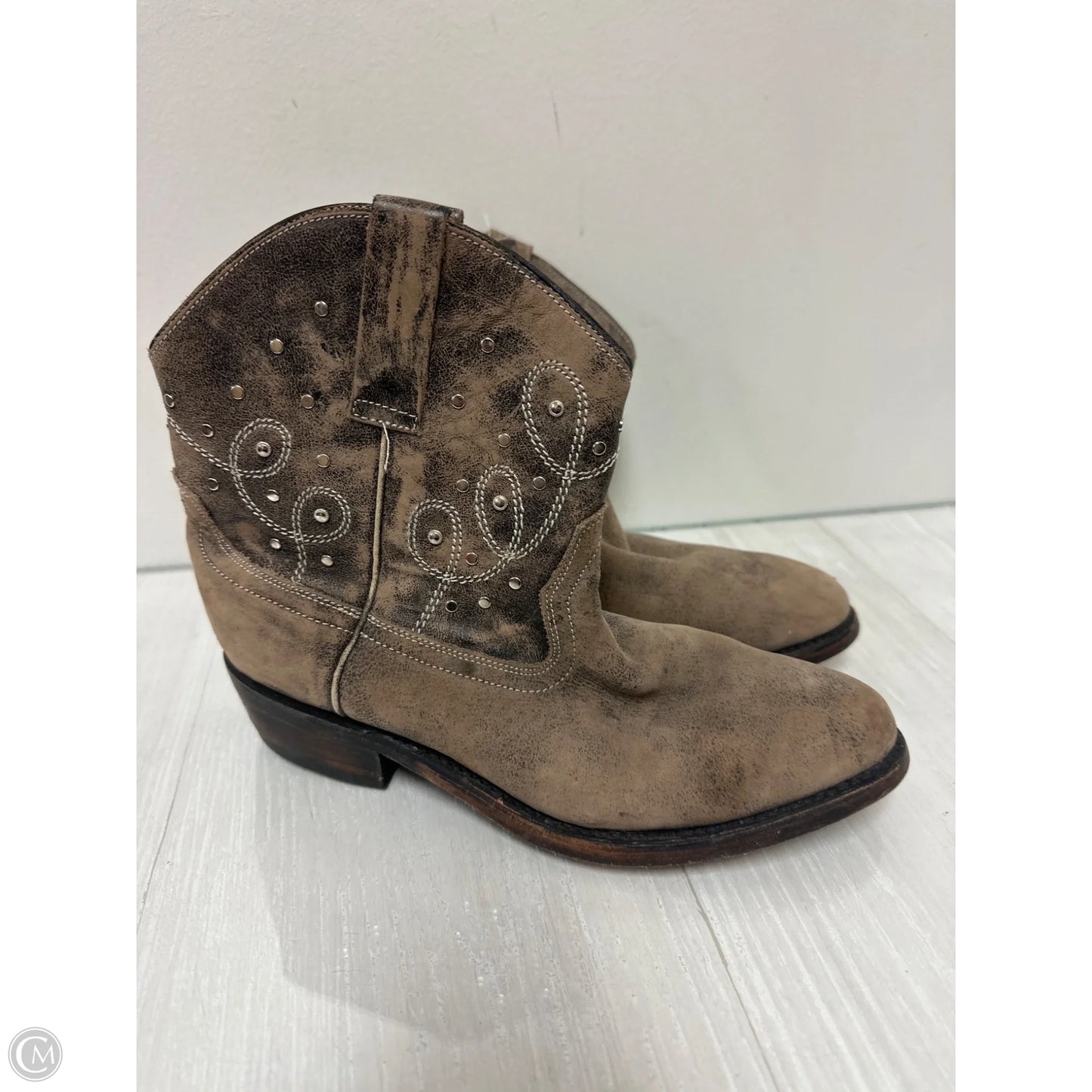 Boots Western By Miz Mooz In Brown, Size: 7