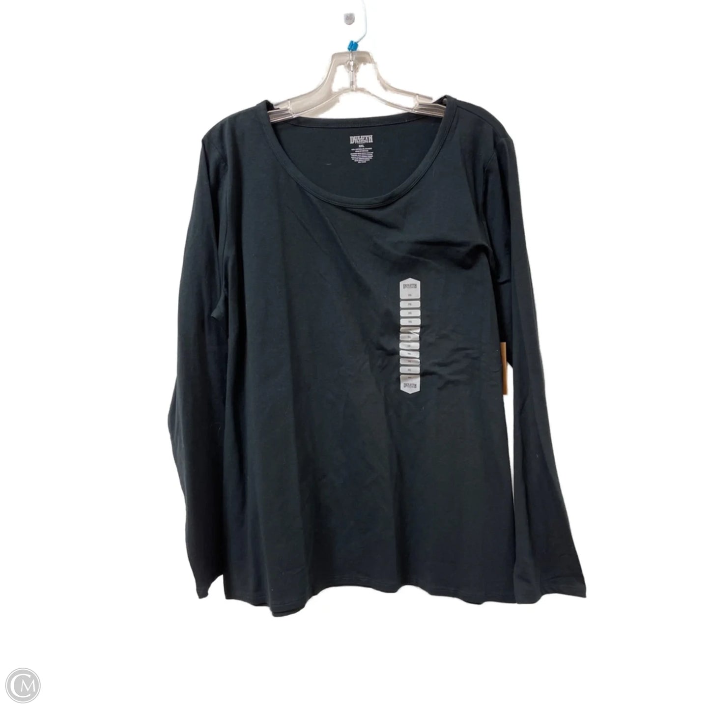 Top Long Sleeve By Duluth Trading In Black, Size: 1x