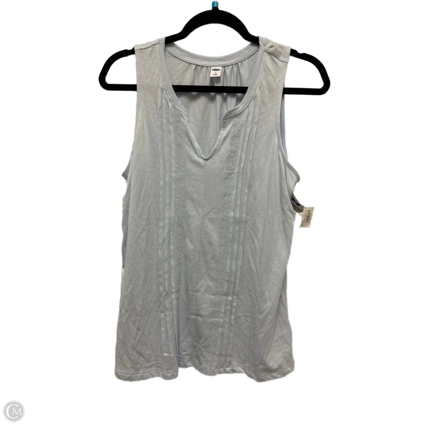 Top Sleeveless By Old Navy In Blue, Size: S