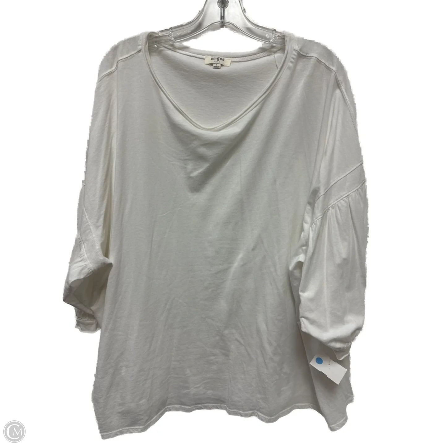 Top Long Sleeve By Umgee In White, Size: L