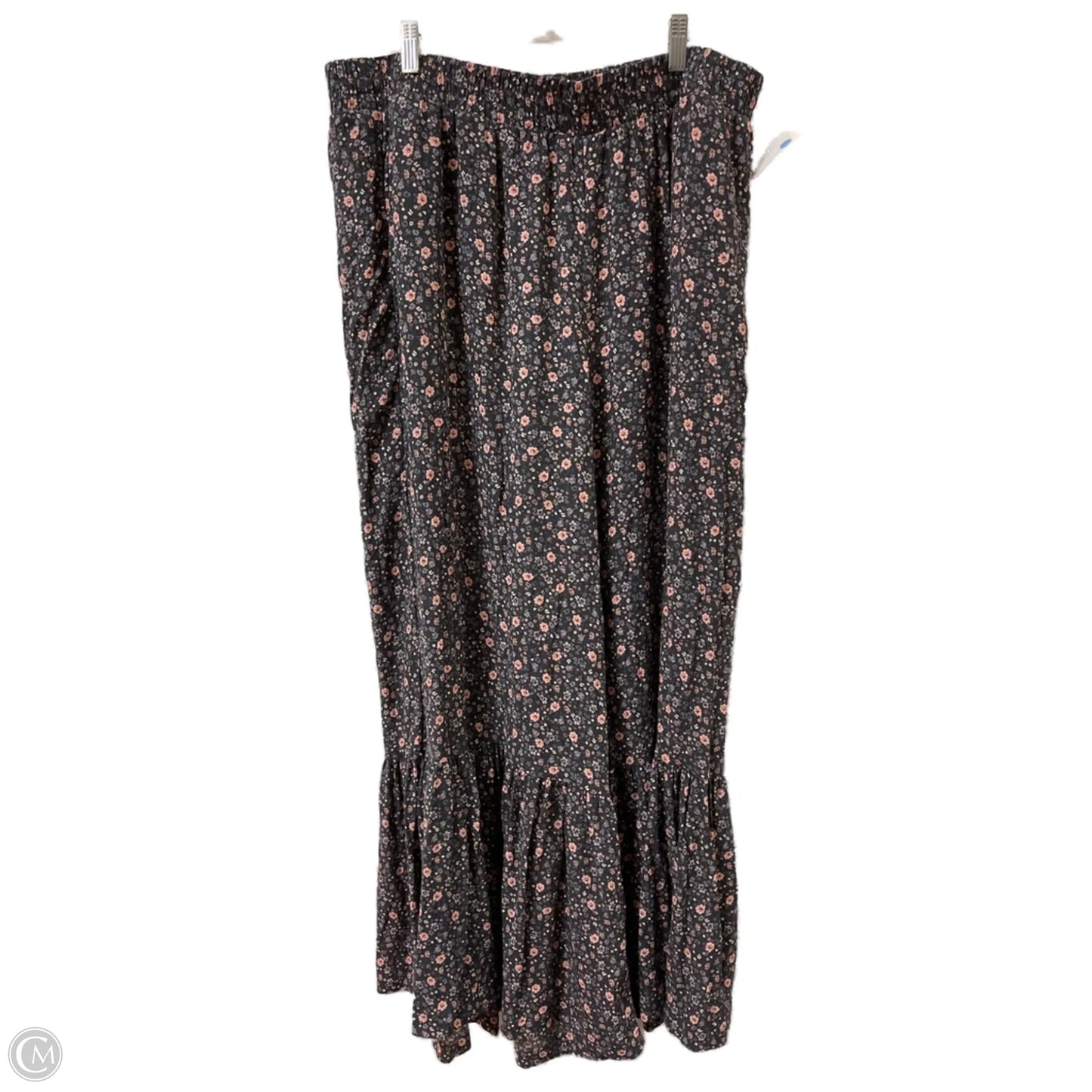 Pants Wide Leg By Clothes Mentor In Floral Print, Size: 20