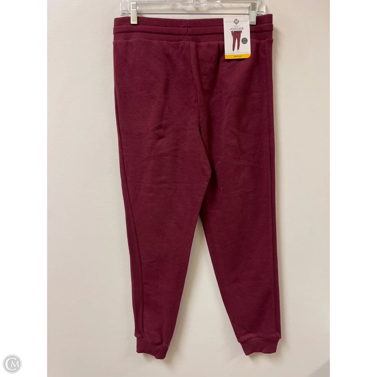 Pants Lounge By Members Mark In Red, Size: M