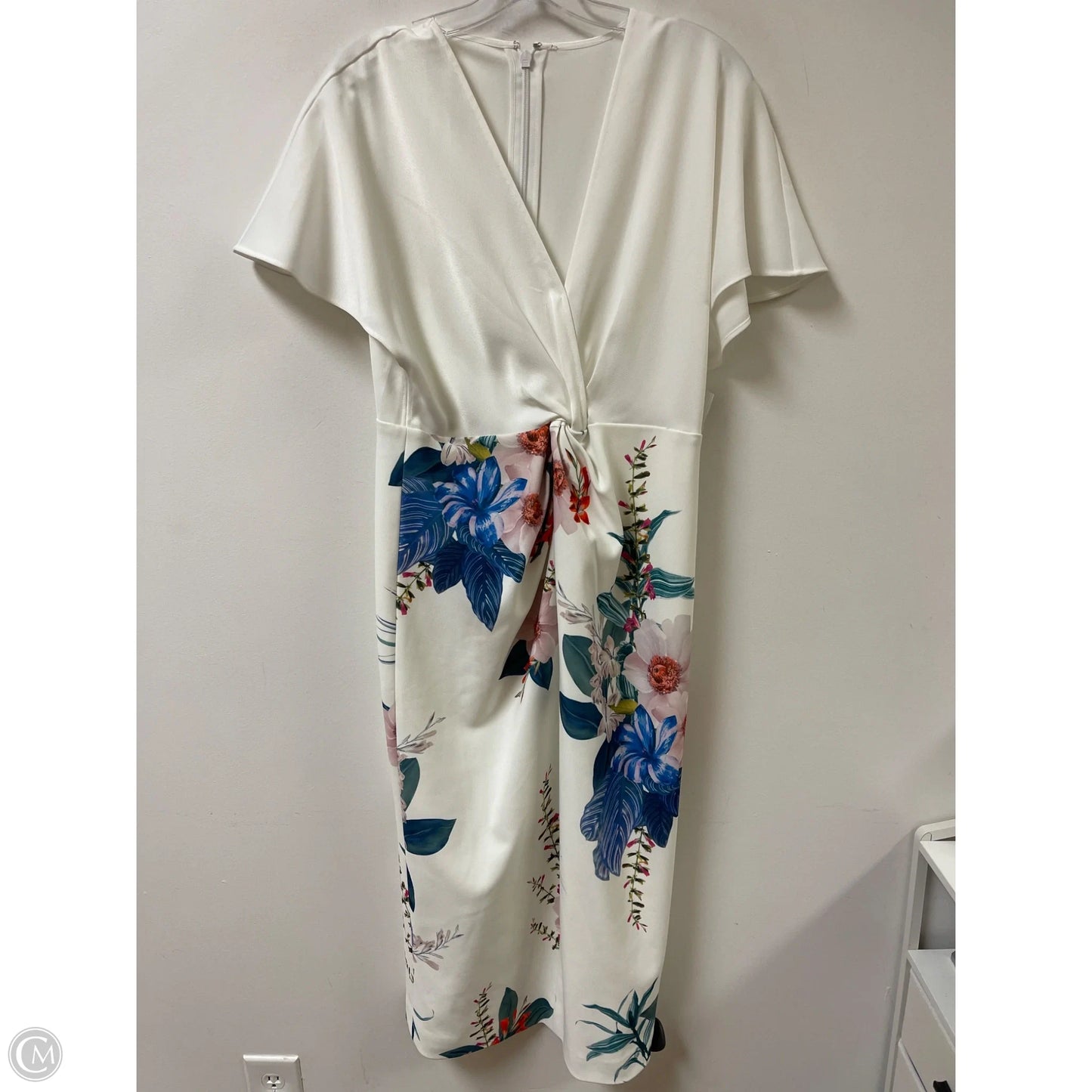 Dress Casual Maxi By Ted Baker In Floral Print, Size: M