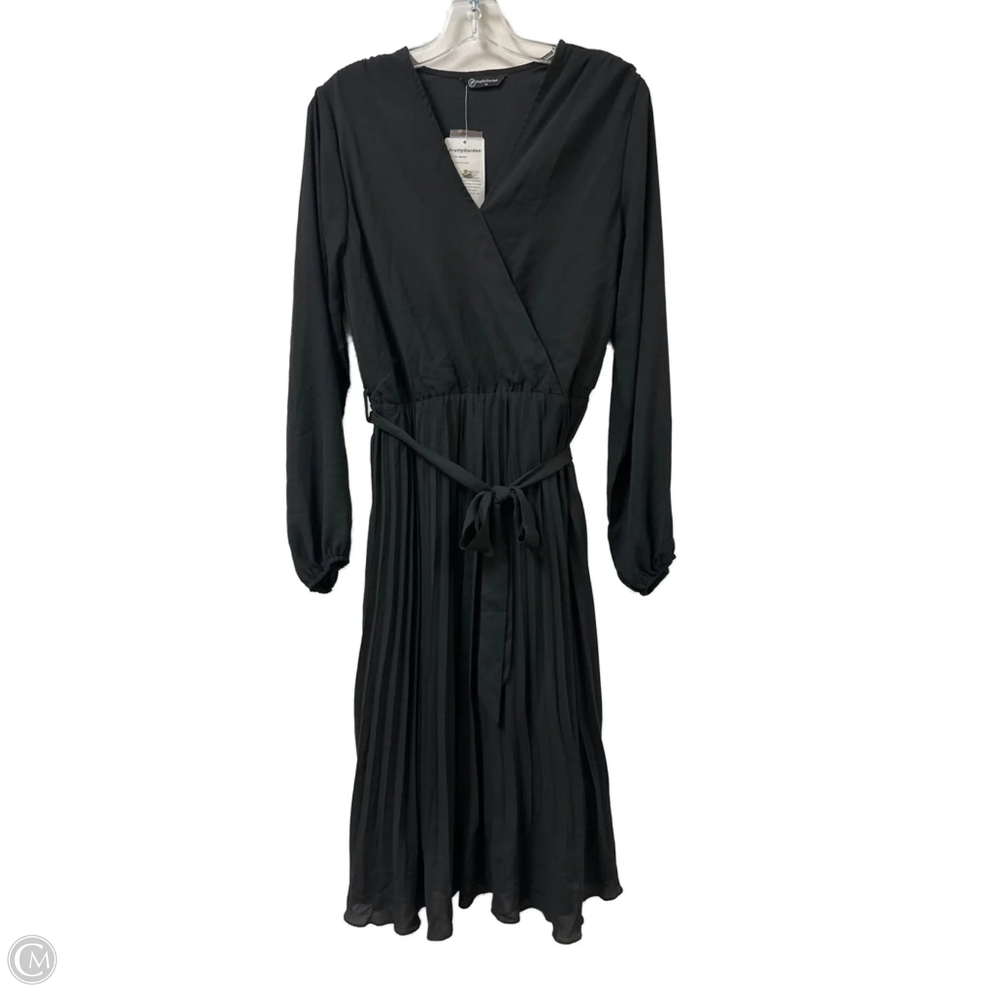 Dress Casual Midi By Clothes Mentor In Black, Size: M