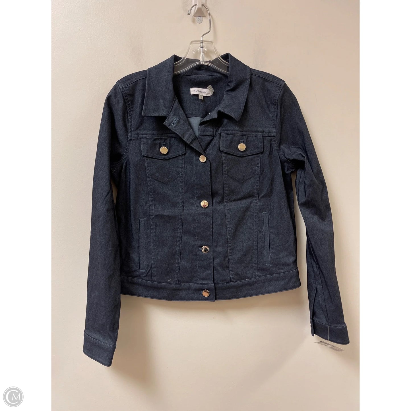 Jacket Other By Calvin Klein In Blue, Size: M