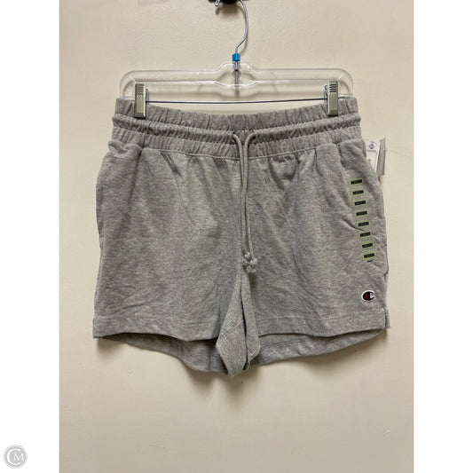 Athletic Shorts By Champion In Grey, Size: M