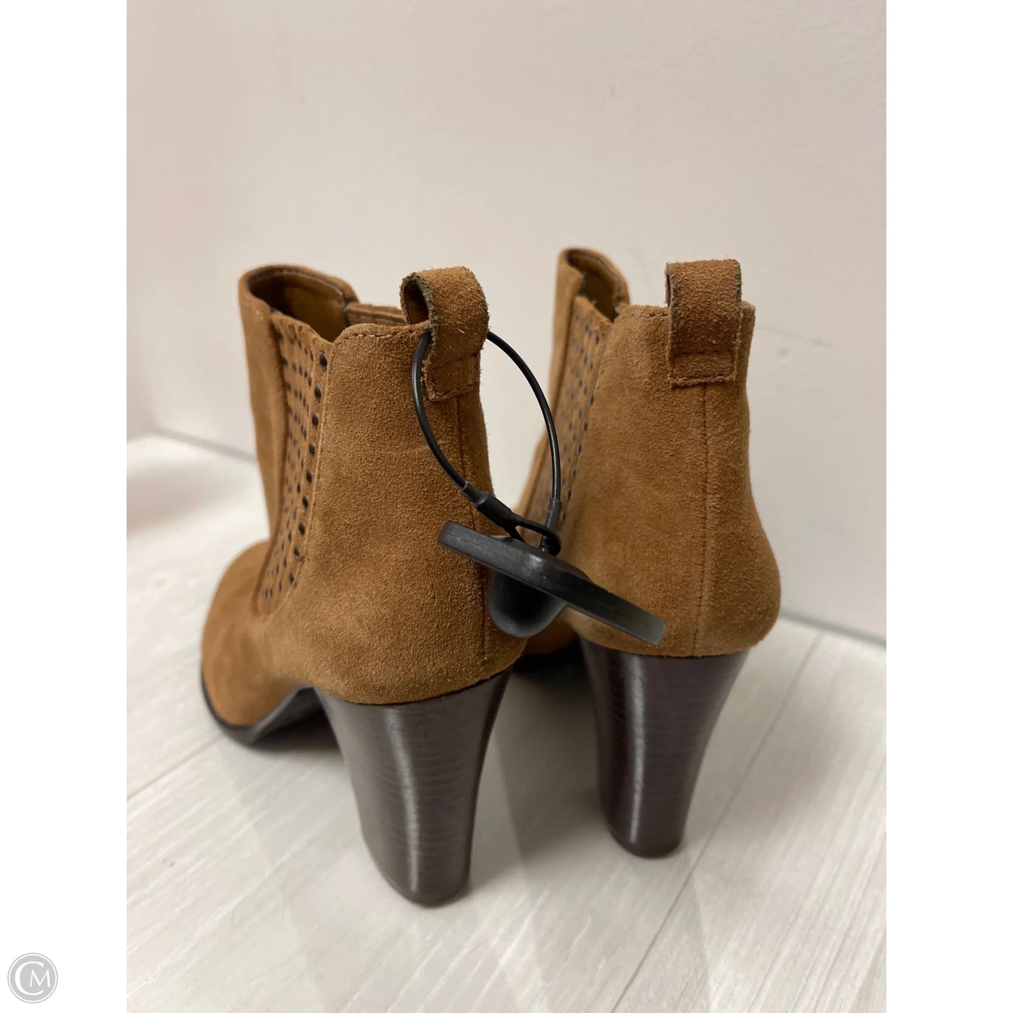 Boots Ankle Heels By Antonio Melani In Brown, Size: 6.5
