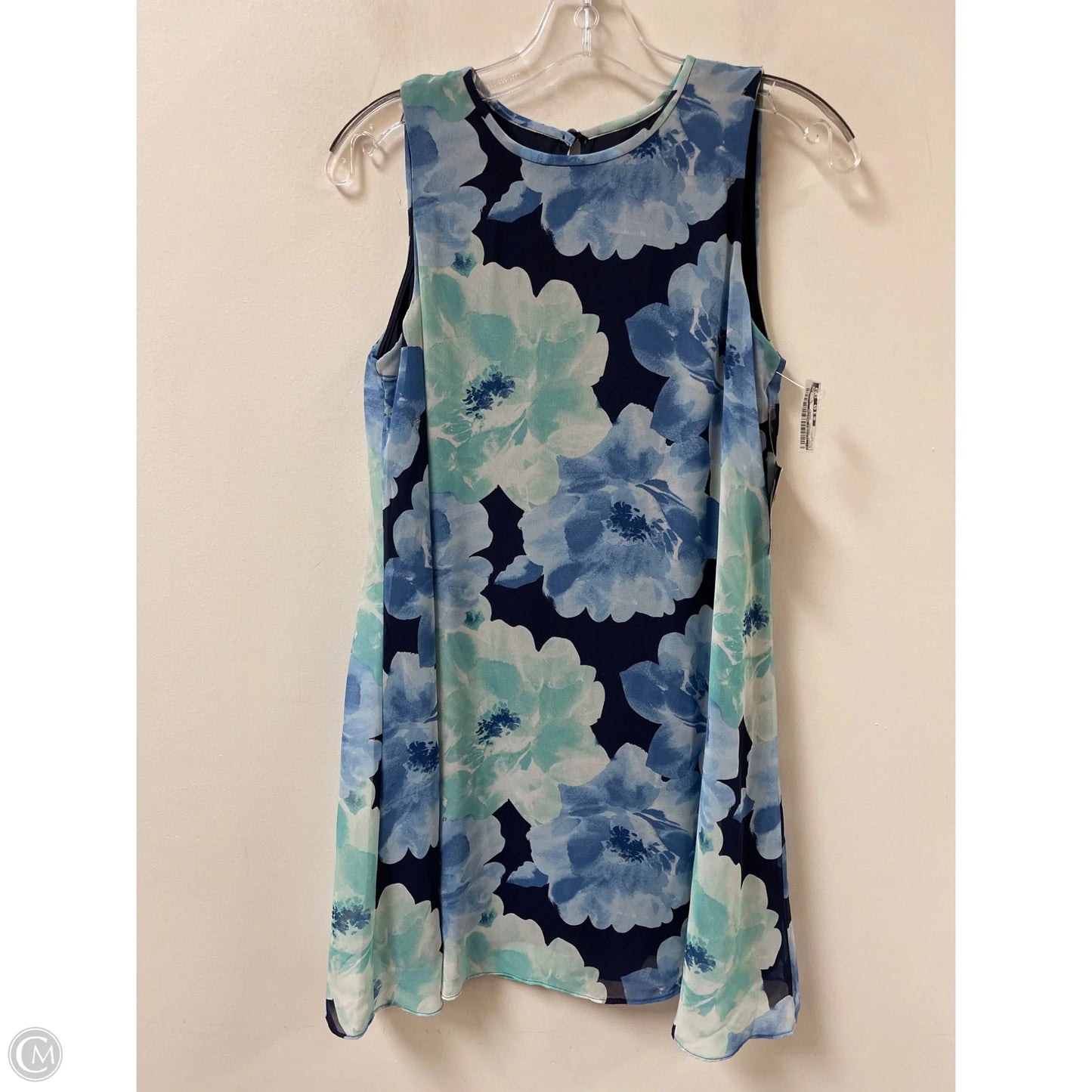 Dress Casual Short By Clothes Mentor In Blue, Size: Sp