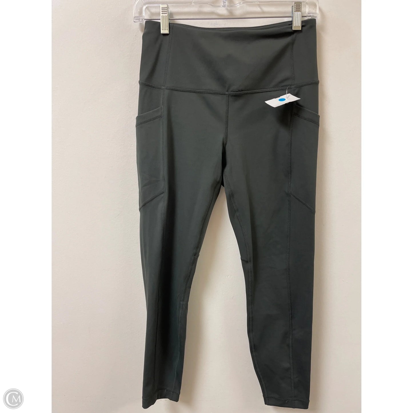 Athletic Leggings By 90 Degrees By Reflex In Grey, Size: M