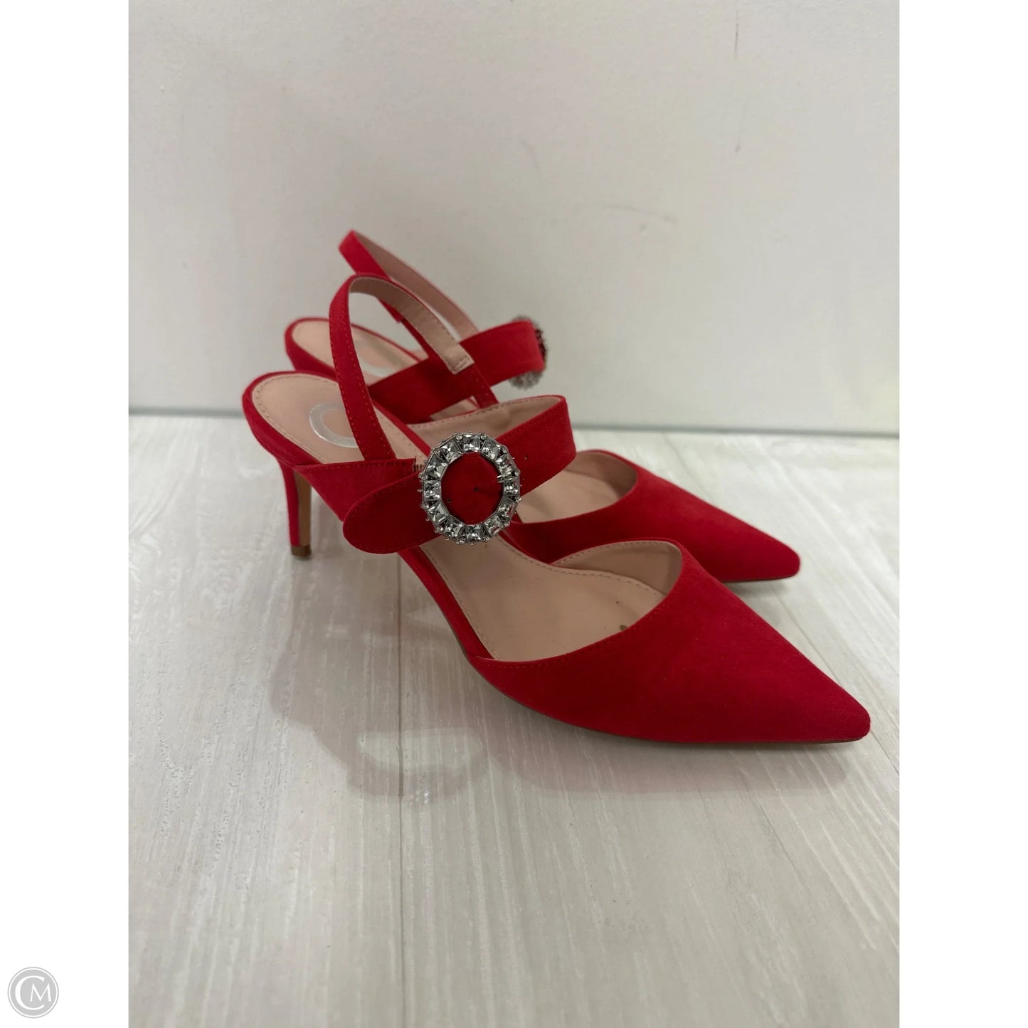 Shoes Heels Stiletto By Journee In Red, Size: 6.5