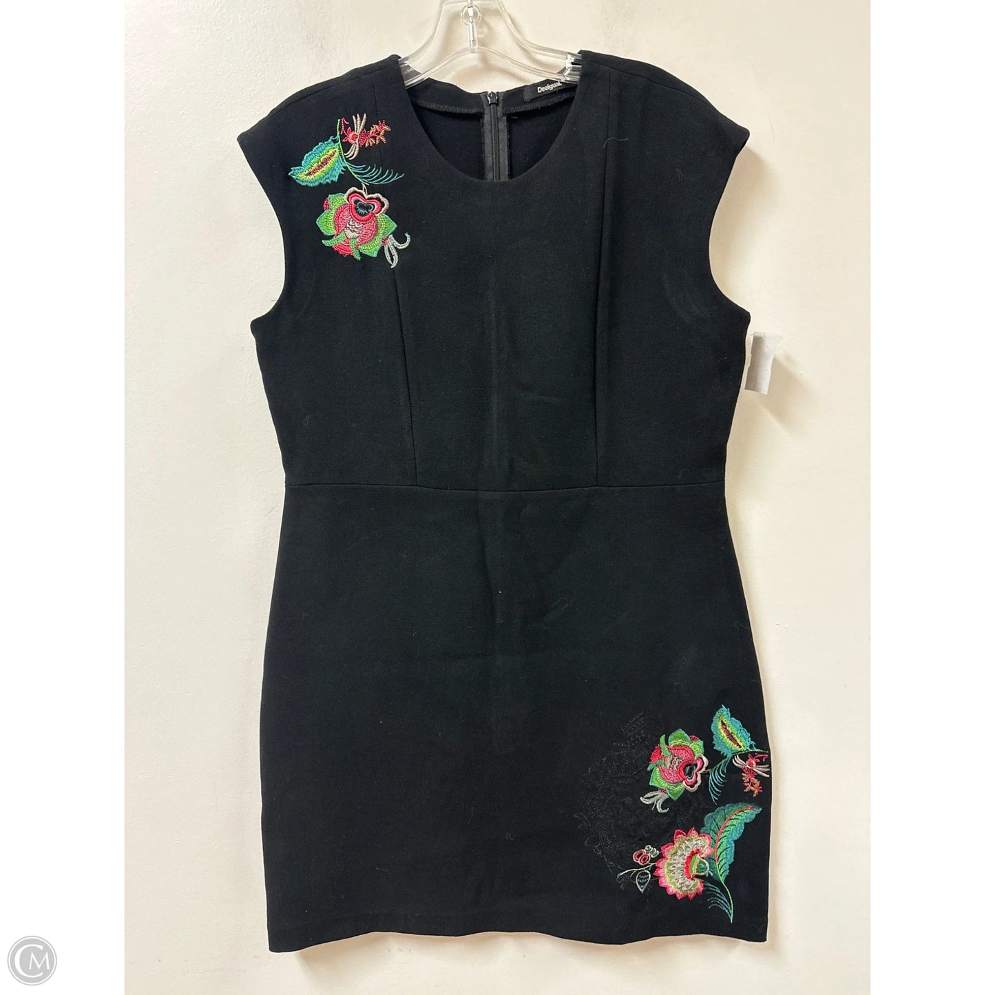 Dress Casual Short By Desigual In Black, Size: Xl