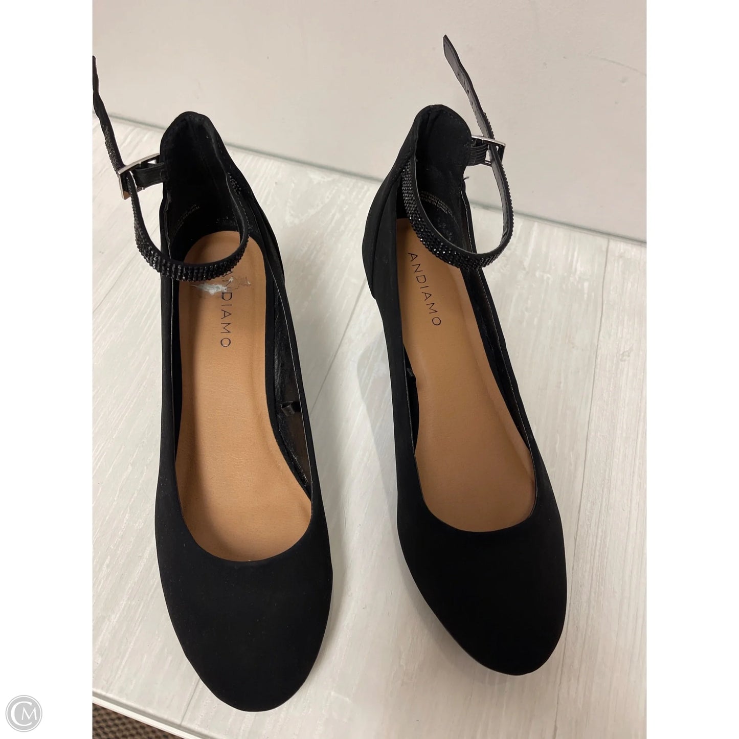 Shoes Heels Wedge By Andiano In Black, Size: 10