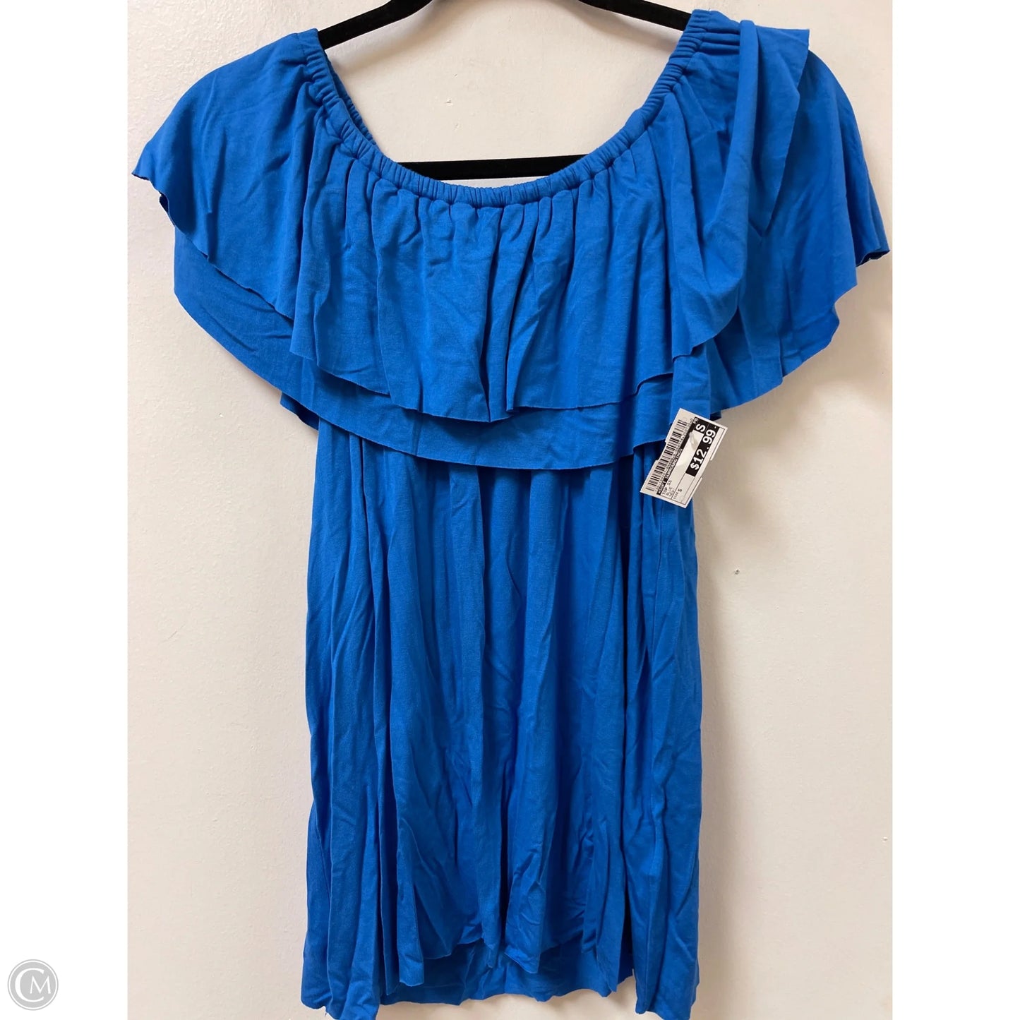 Top Short Sleeve By Soft Surroundings In Blue, Size: S