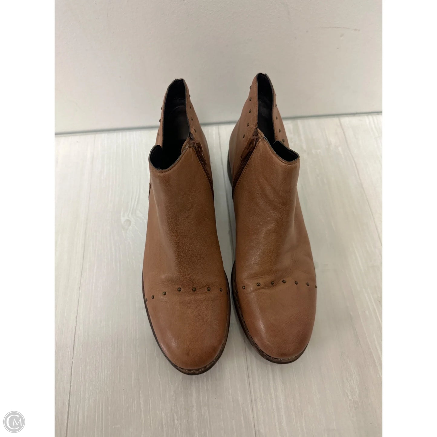 Boots Ankle Flats By Diba In Brown, Size: 8