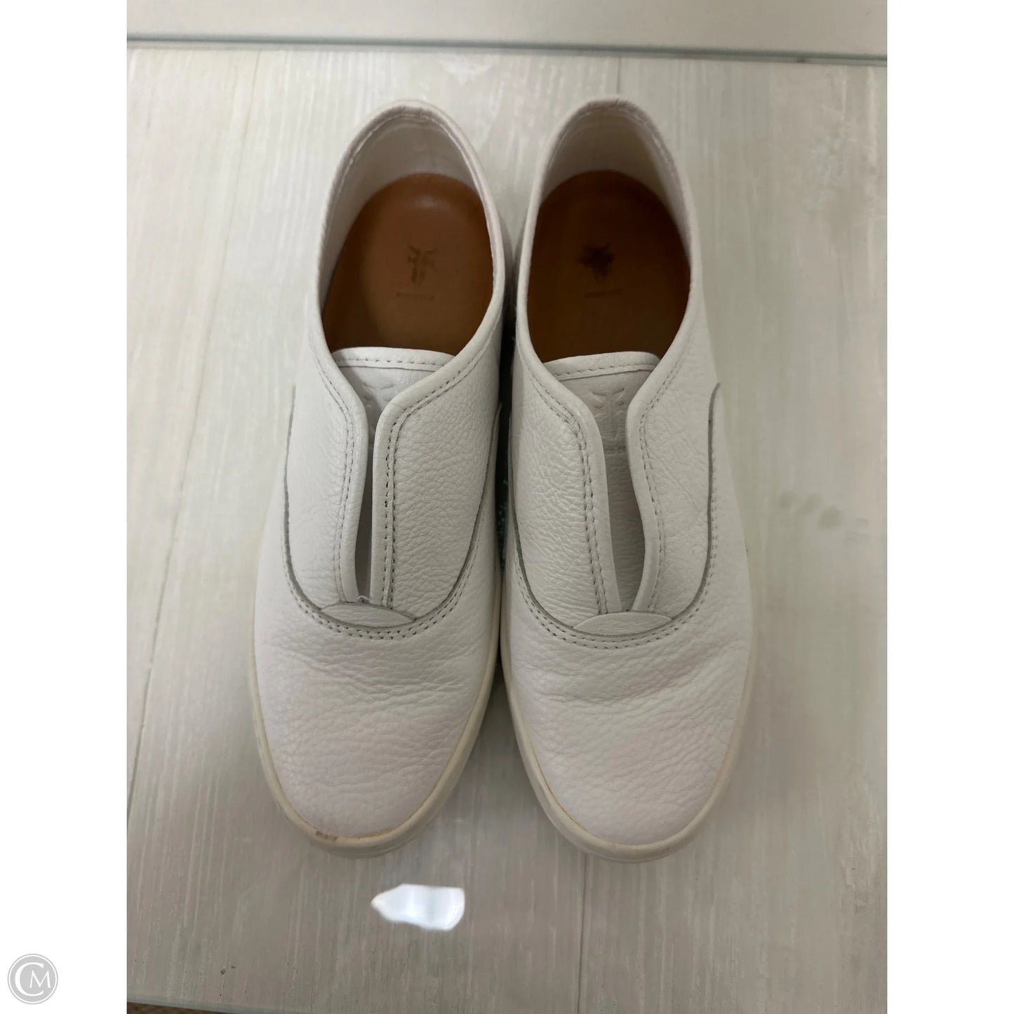Shoes Designer By Frye In White, Size: 6.5