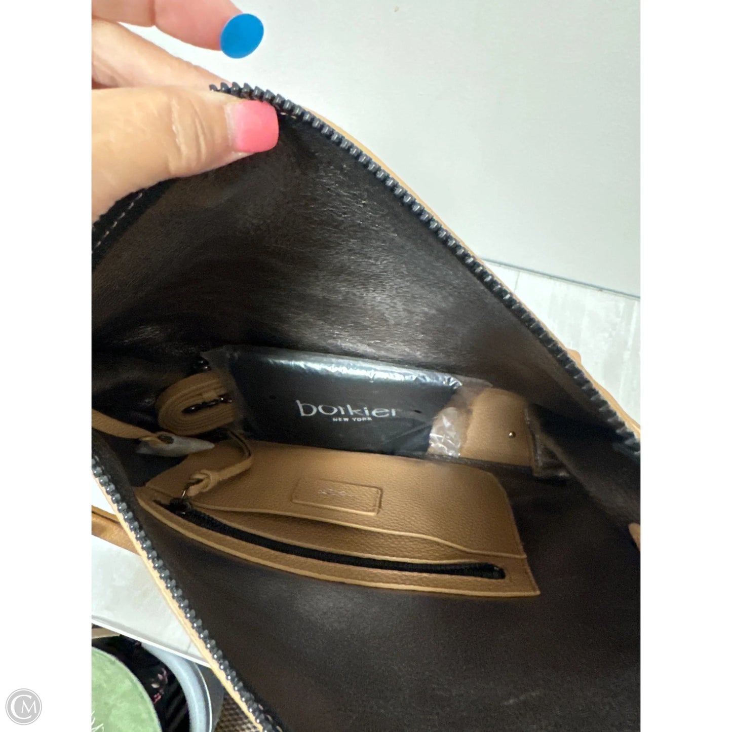Handbag Leather By Botkier, Size: Medium