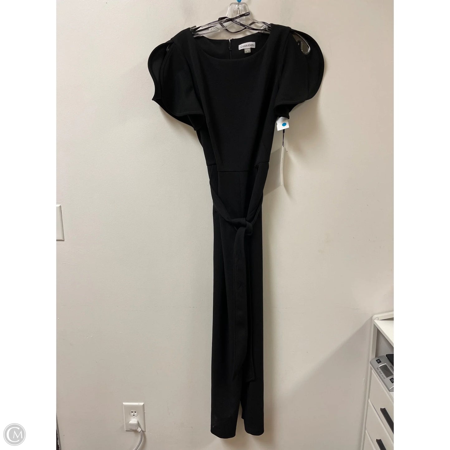 Jumpsuit By Calvin Klein In Black, Size: M