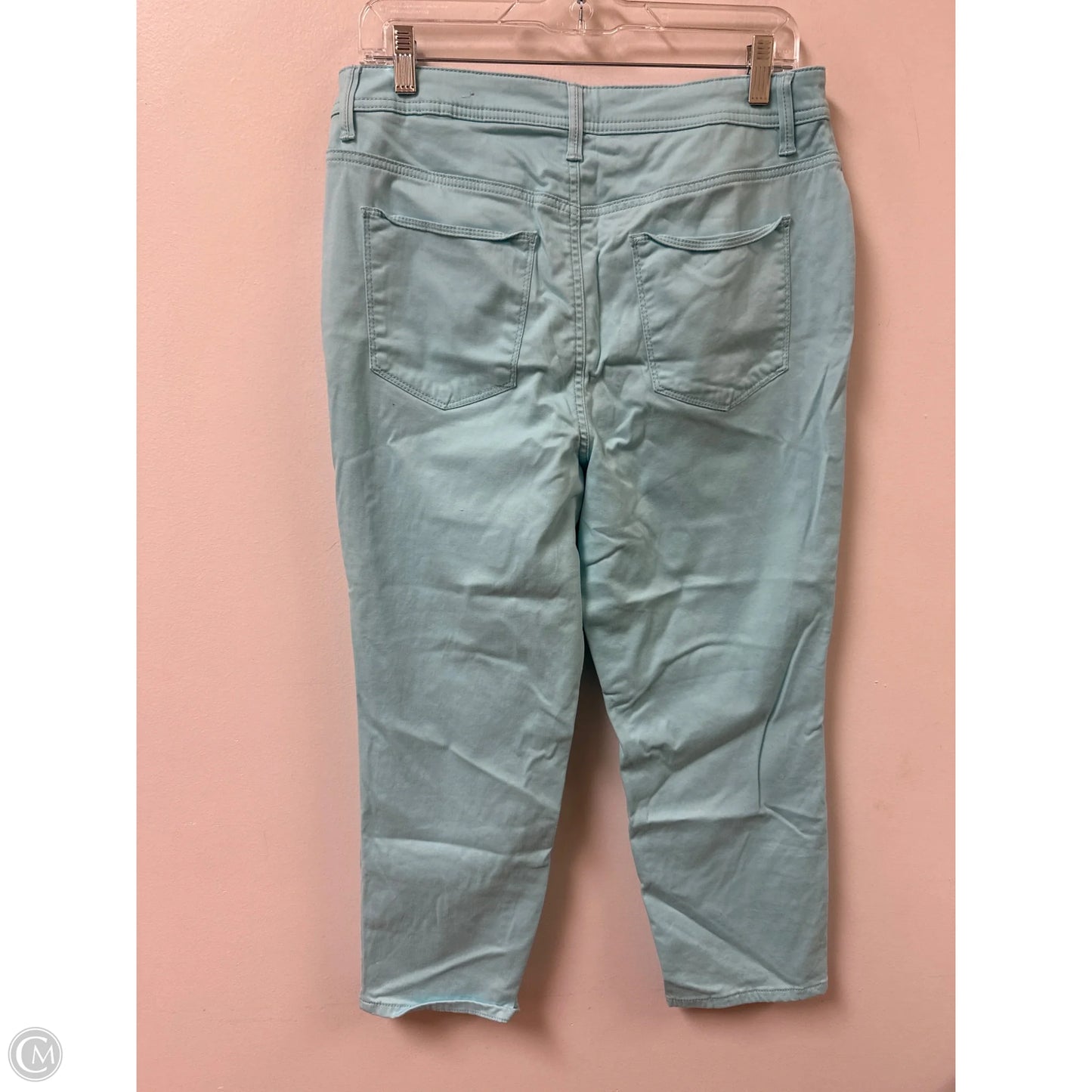 Pants Cropped By Chicos In Blue, Size: 8