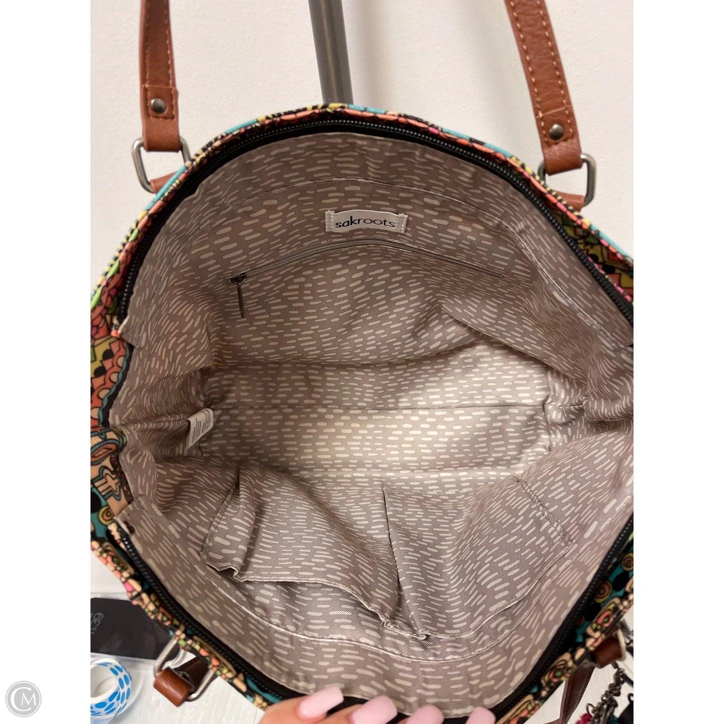 Handbag By Sakroots, Size: Medium