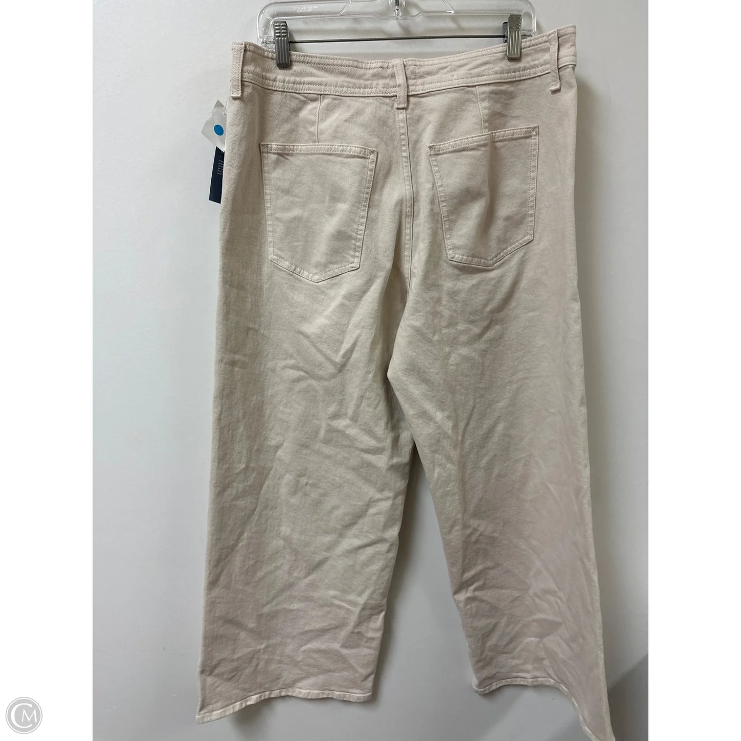 Pants Wide Leg By Universal Thread In Cream, Size: 14