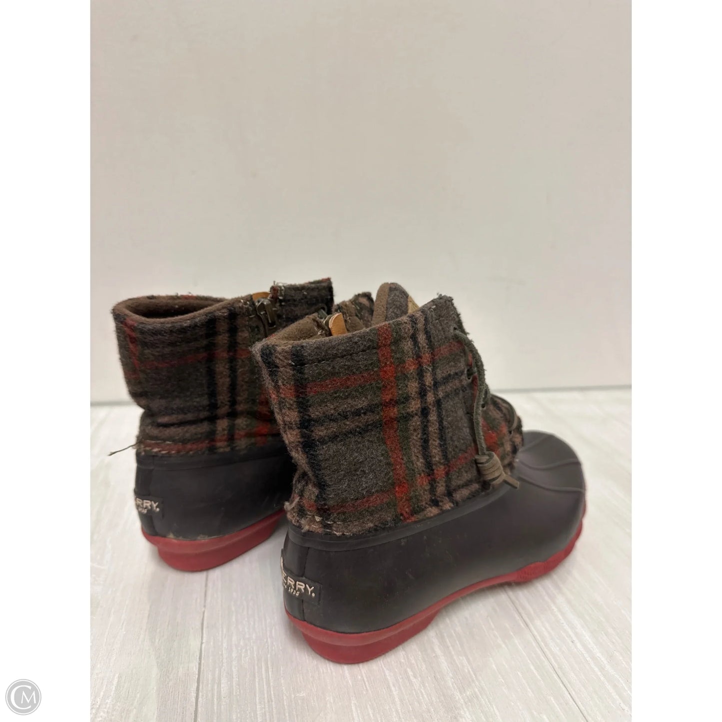Boots Rain By Sperry In Brown, Size: 6.5