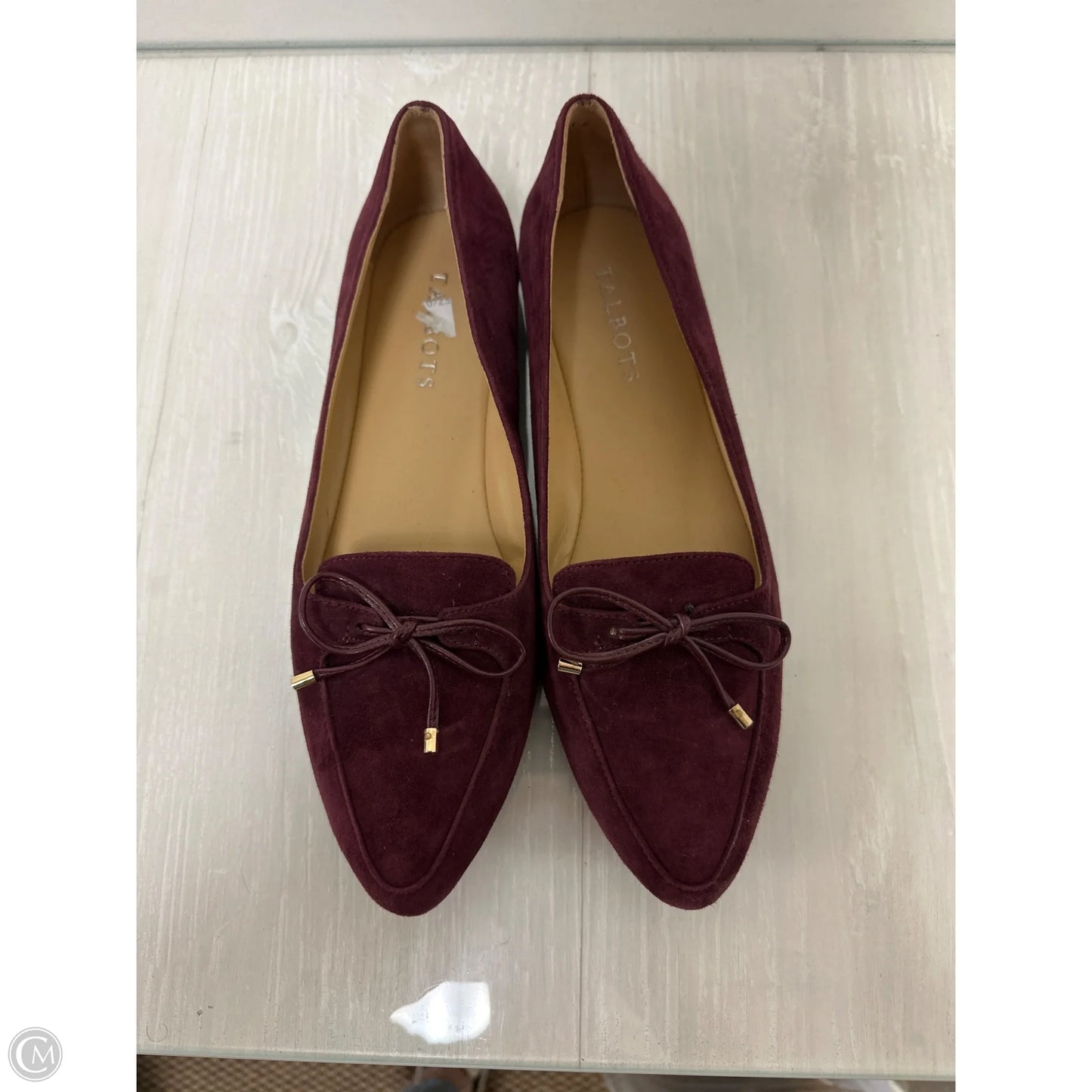 Shoes Flats By Talbots In Purple, Size: 7.5