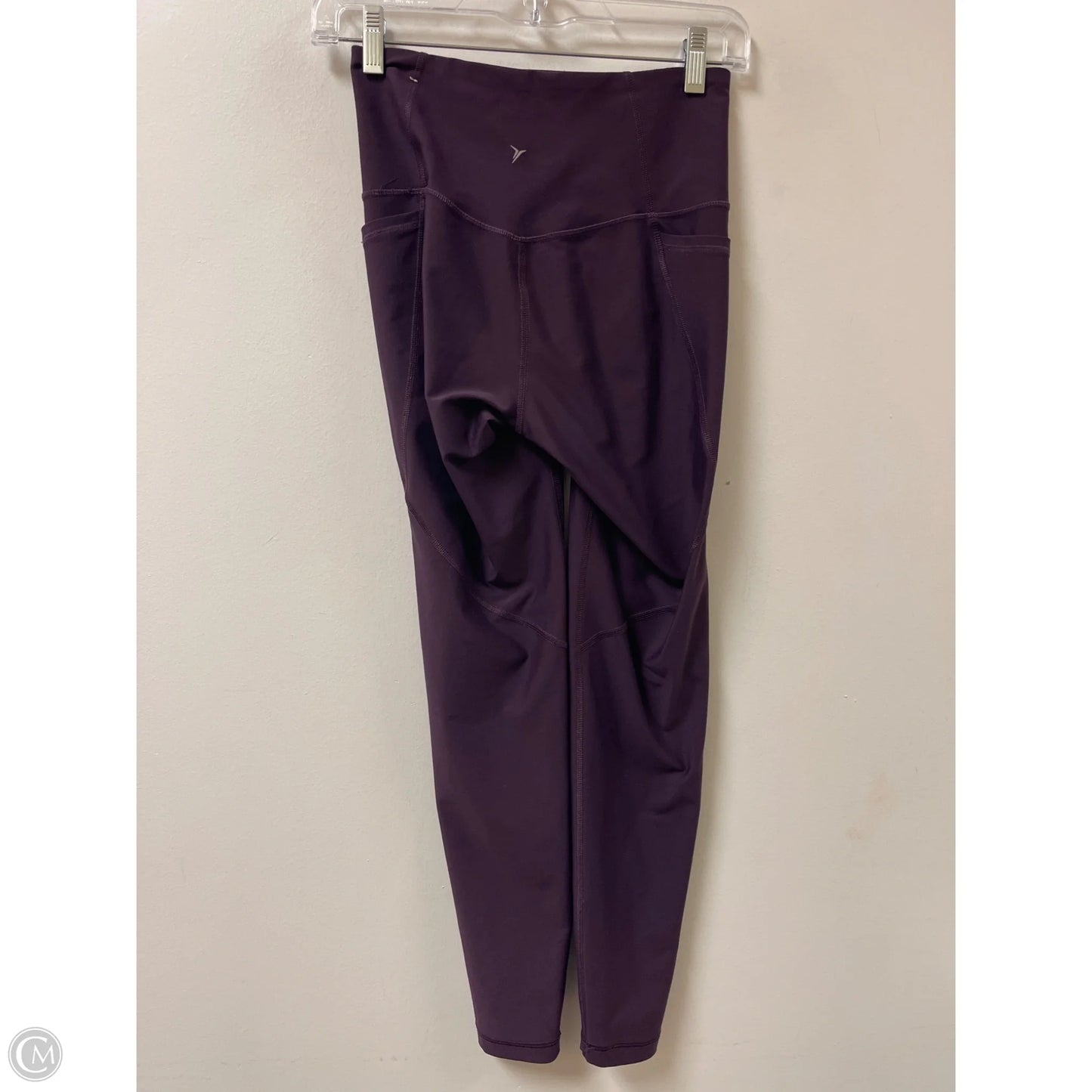 Athletic Leggings By Old Navy In Purple, Size: S