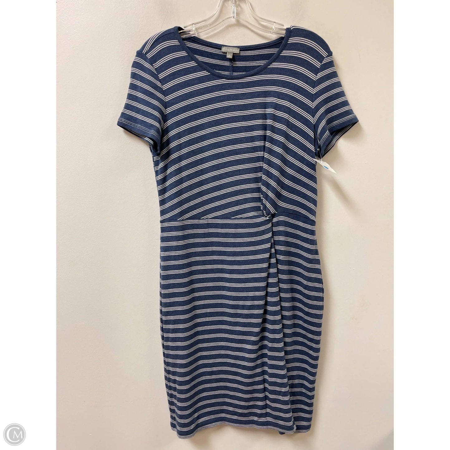 Dress Casual Short By Talbots In Blue & White, Size: Sp