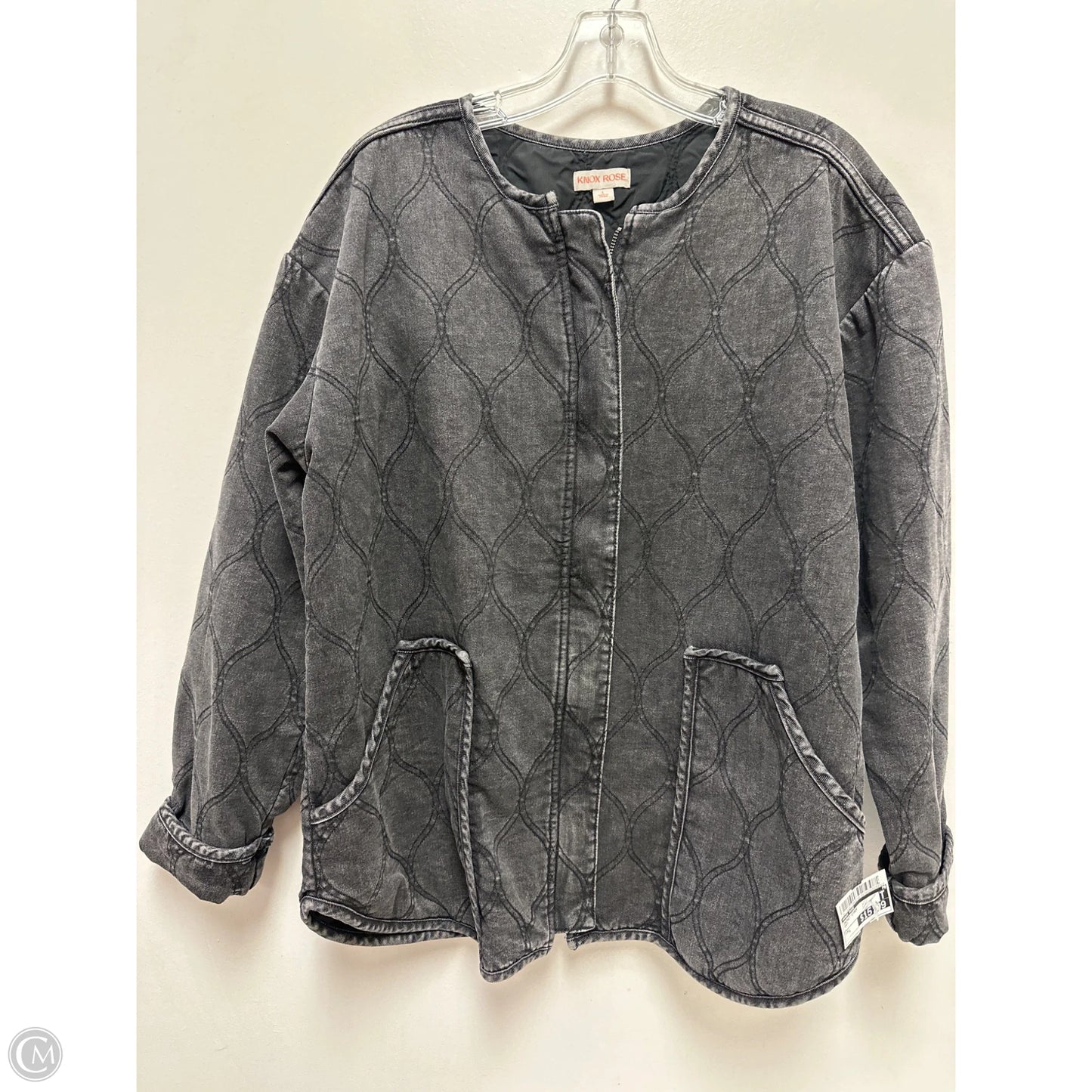 Jacket Other By Knox Rose In Grey, Size: L