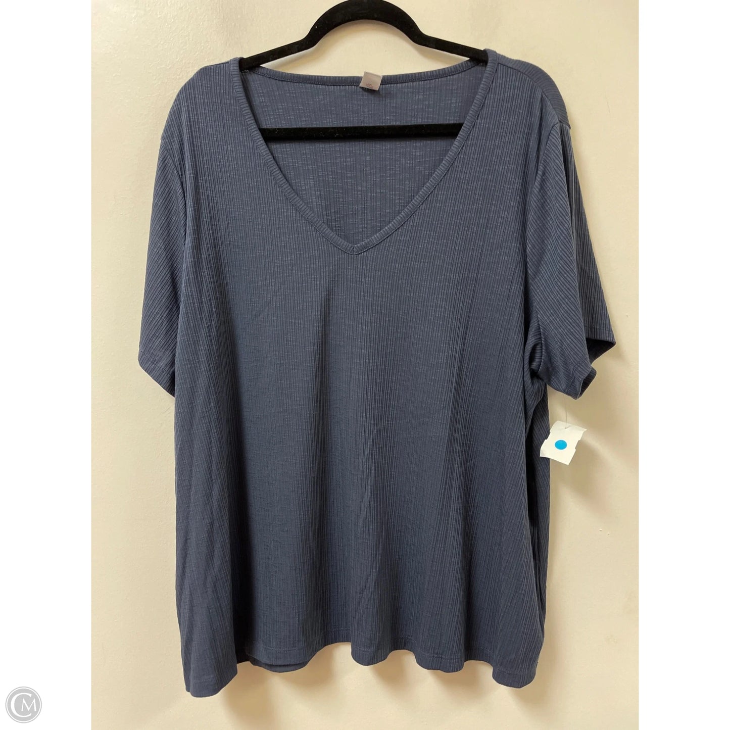 Top Short Sleeve By Old Navy In Blue, Size: 1x