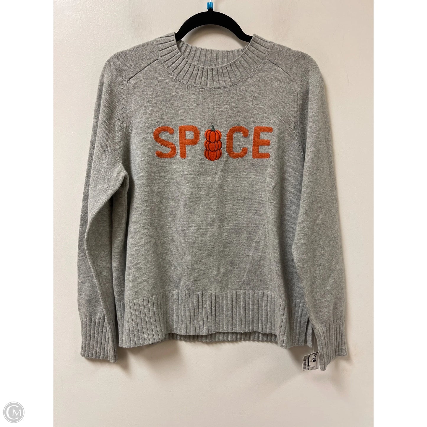 Sweater By Loft In Grey, Size: M