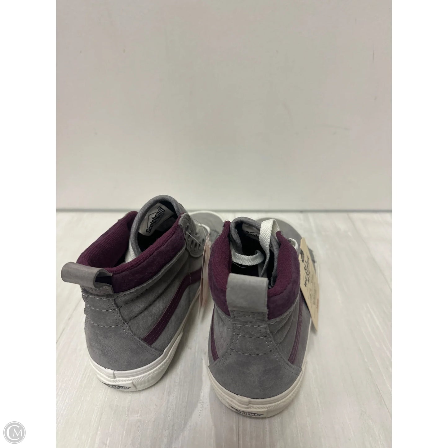 Shoes Sneakers By Vans In Grey, Size: 7
