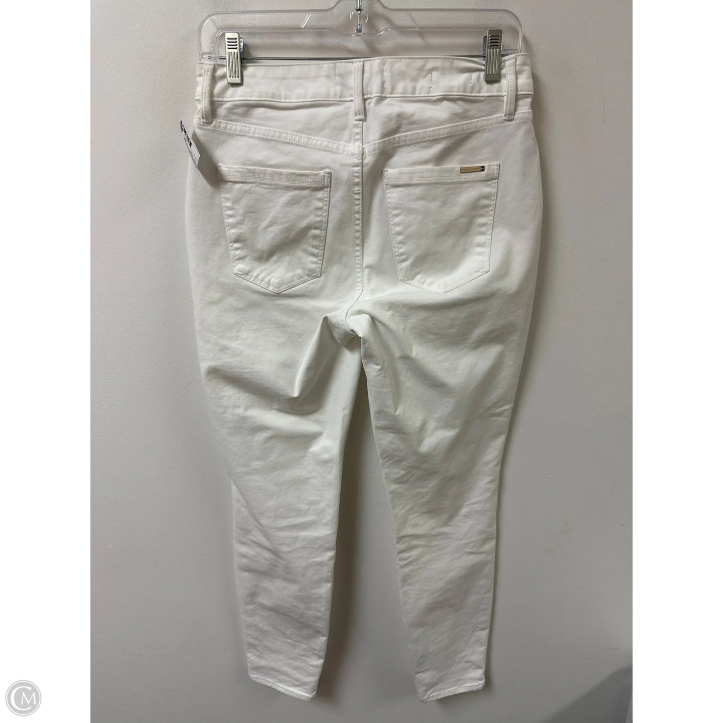 Jeans Skinny By White House Black Market In White Denim, Size: 2