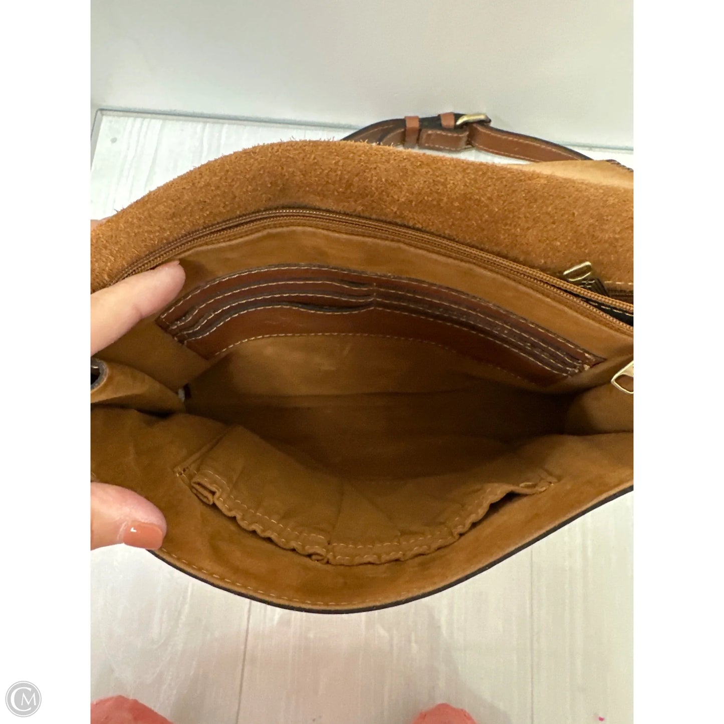Crossbody Designer By Patricia Nash, Size: Large