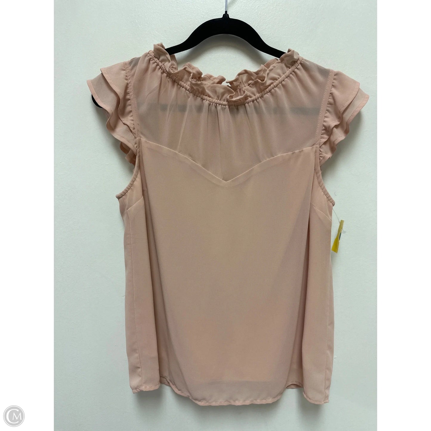 Top Short Sleeve By Clothes Mentor In Pink, Size: S