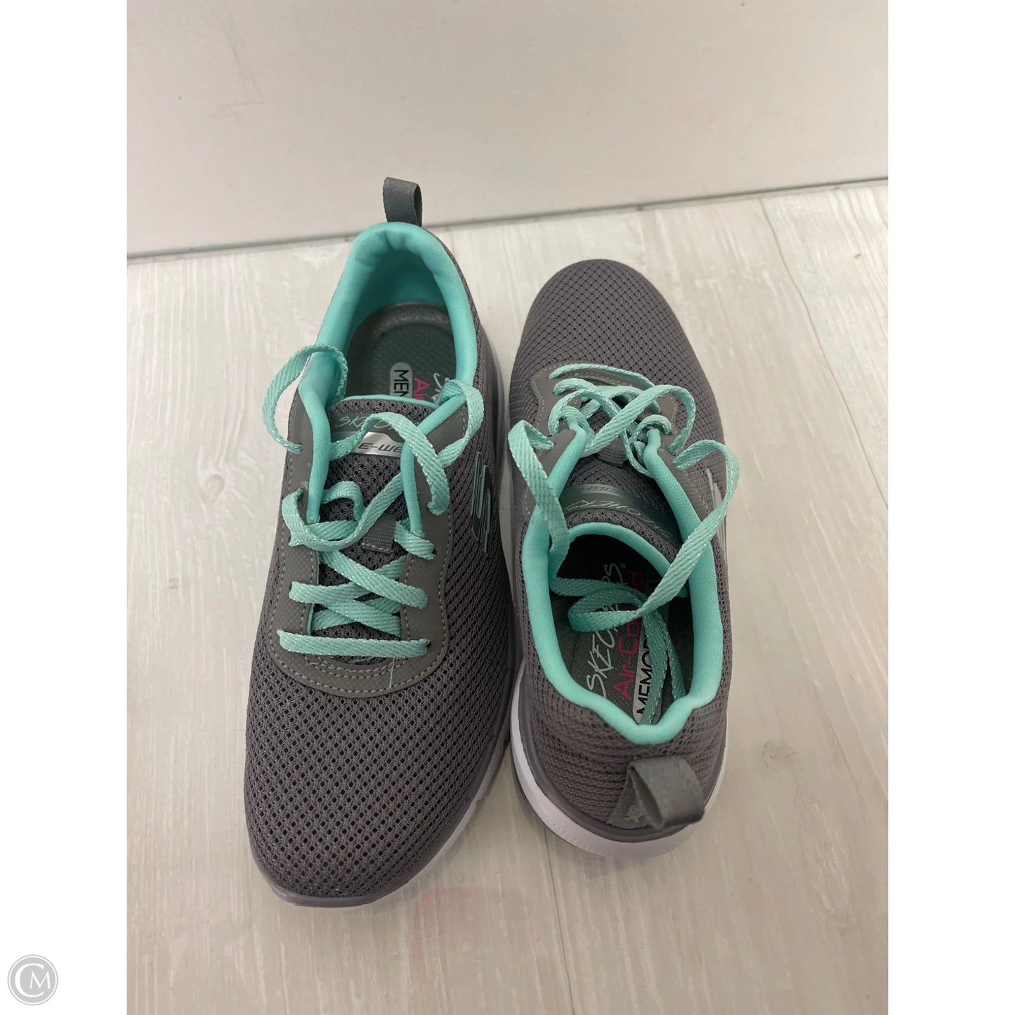 Shoes Athletic By Skechers In Grey, Size: 6