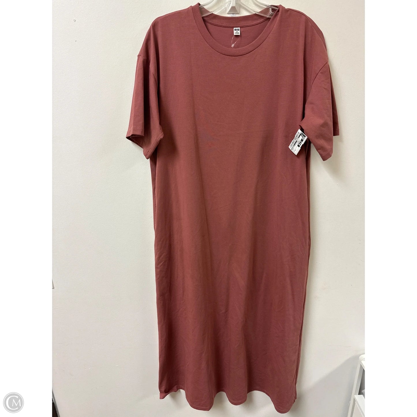 Dress Casual Maxi By Uniqlo In Pink, Size: M