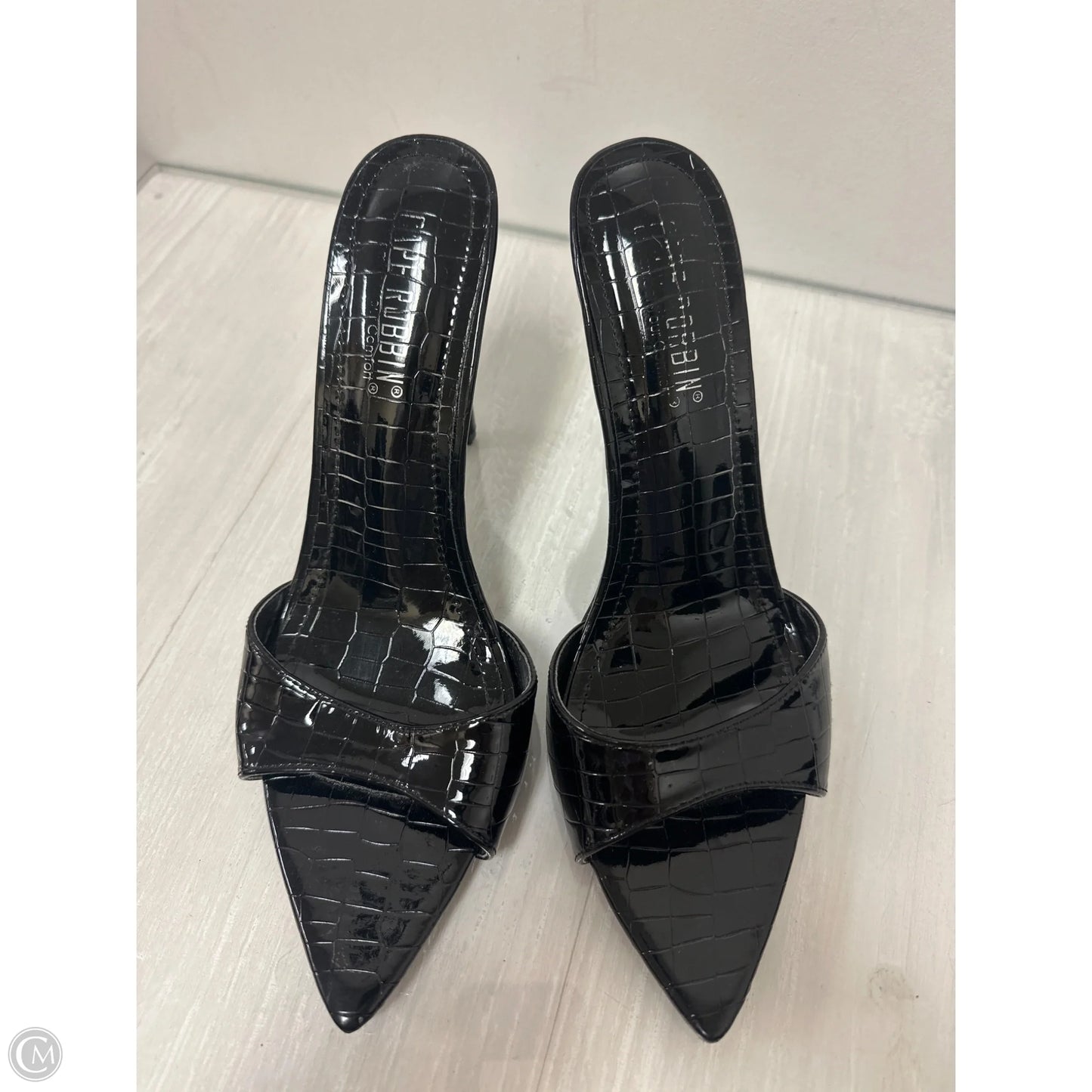 Sandals Heels Stiletto By Cape Robbin In Black, Size: 9