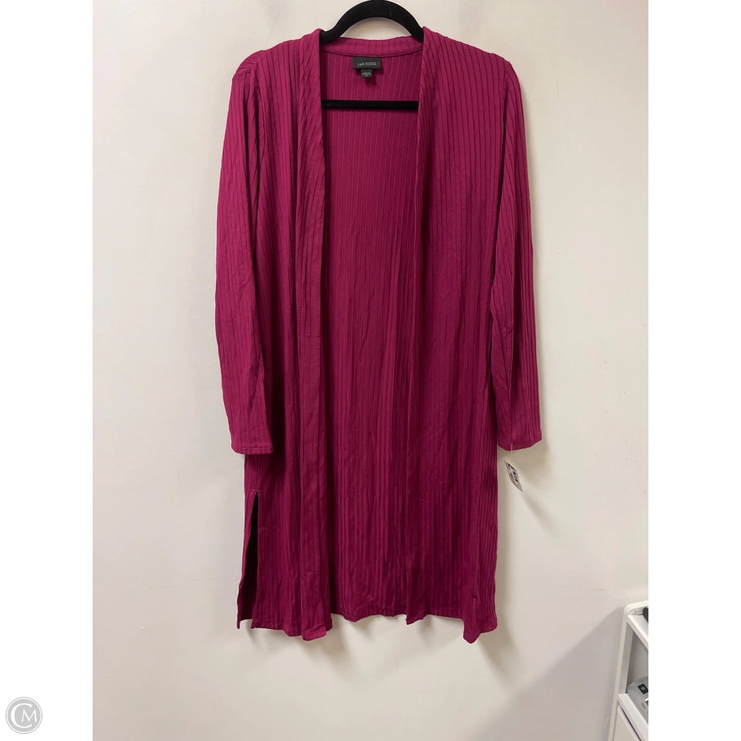 Sweater Cardigan By J. Jill In Purple, Size: Xs