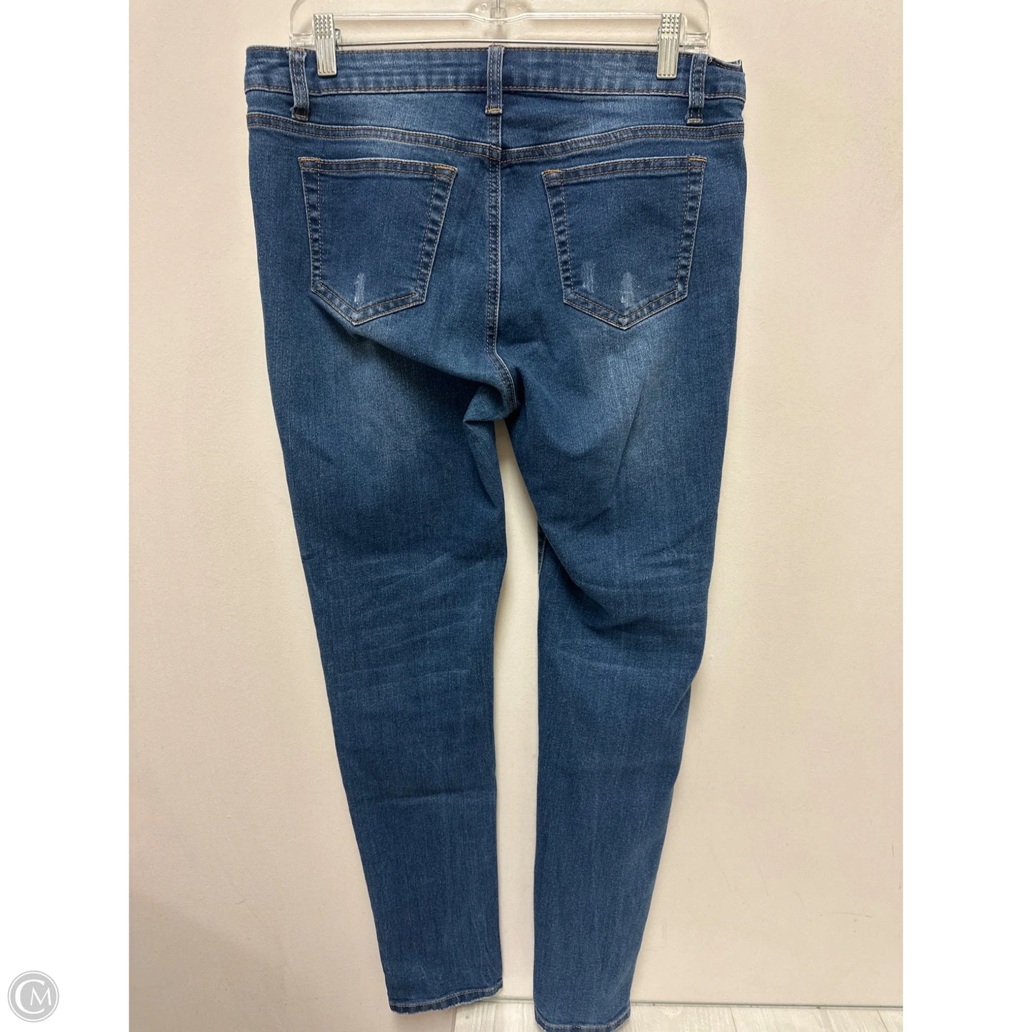 Jeans Skinny By Baccini In Blue Denim, Size: 8